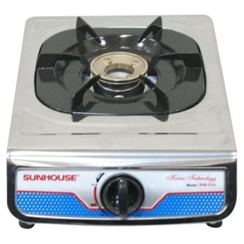 Bếp gas đơn Sunhose mặt inox cao cấp