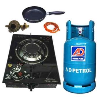 Bộ bếp gas đơn Kính hồng ngoại