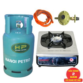 Bộ bếp gas đơn dynamic inox