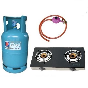 Bộ Bình Bếp Gas Kính Đôi