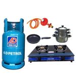 Bộ bếp gas đôi mặt kính