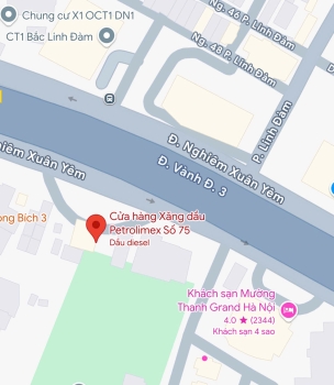 Cửa hàng gas Petrolimex khu vực Linh Đàm