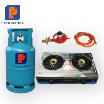Trọn bộ bình bếp gas đôi inox